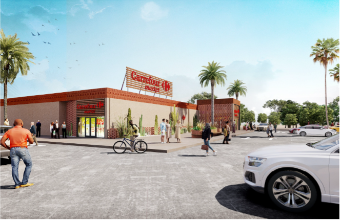 Projet de construction d’un centre commercial avec un carrefour market a Zagora 